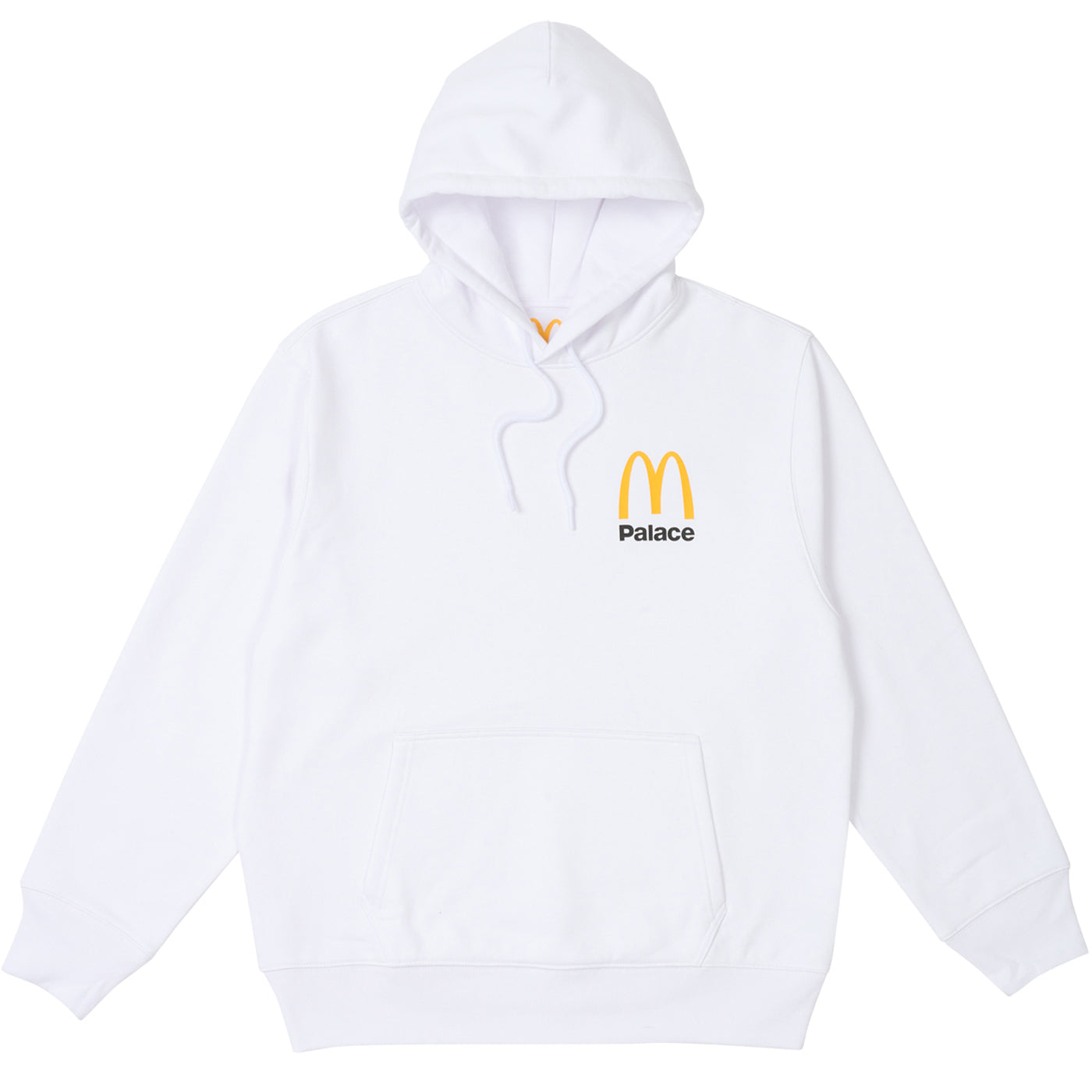 PALACE McDONALD'S LOGO HOOD WHITE