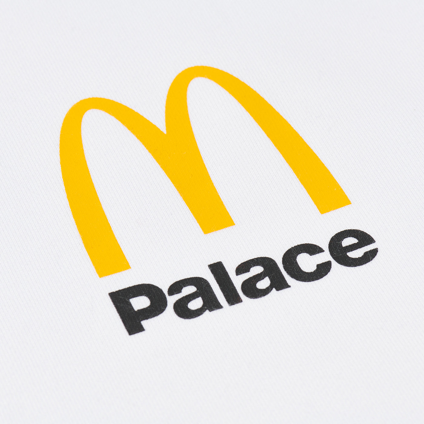 PALACE McDONALD'S LOGO HOOD WHITE