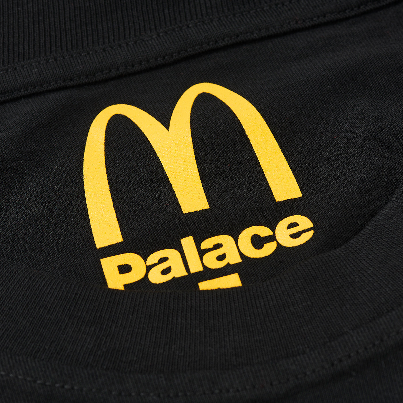 PALACE McDONALD'S LOGO T-SHIRT BLACK – Palace Skateboards